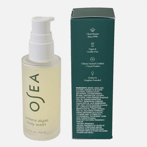 OSEA Undaria Algae Body Wash 1.5 fl oz (45 ml) Luxuious Cleanser NEW in Box - Picture 4 of 4